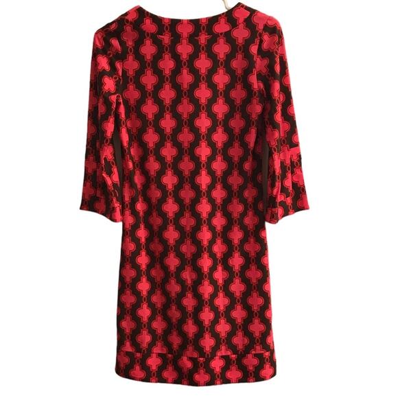 Jude Connally Megan V-neck dress with sleeves Size XS - Picture 8 of 8